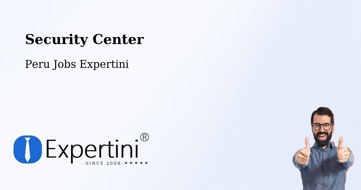 Security & Compliance – Chota - Peru Jobs Expertini