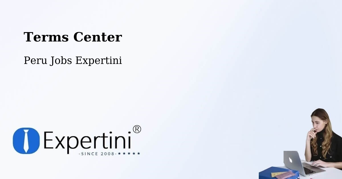 Terms of Service – Chota - Peru Jobs Expertini